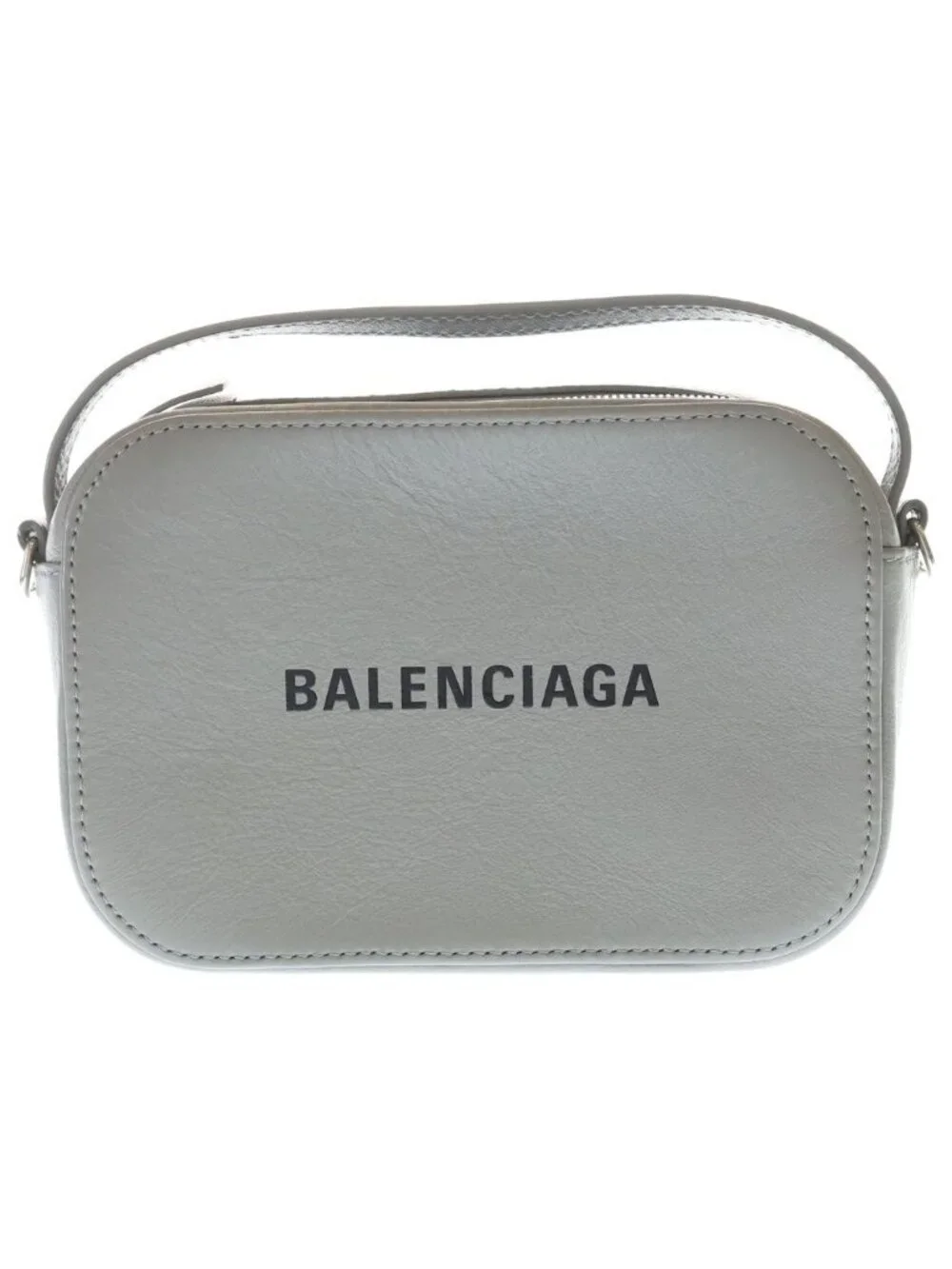 Balenciaga Everyday Camera Bag Leather 2-Way Gray